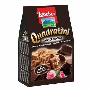 Loacker Quadratini Dark Chocolate Wafers 8.82oz 6ct